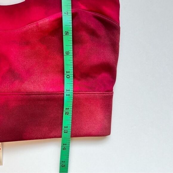 FREE PEOPLE Beat The Heat Reversible Sports Bra Wild Raspberry Fig Size Small - Picture 6 of 7